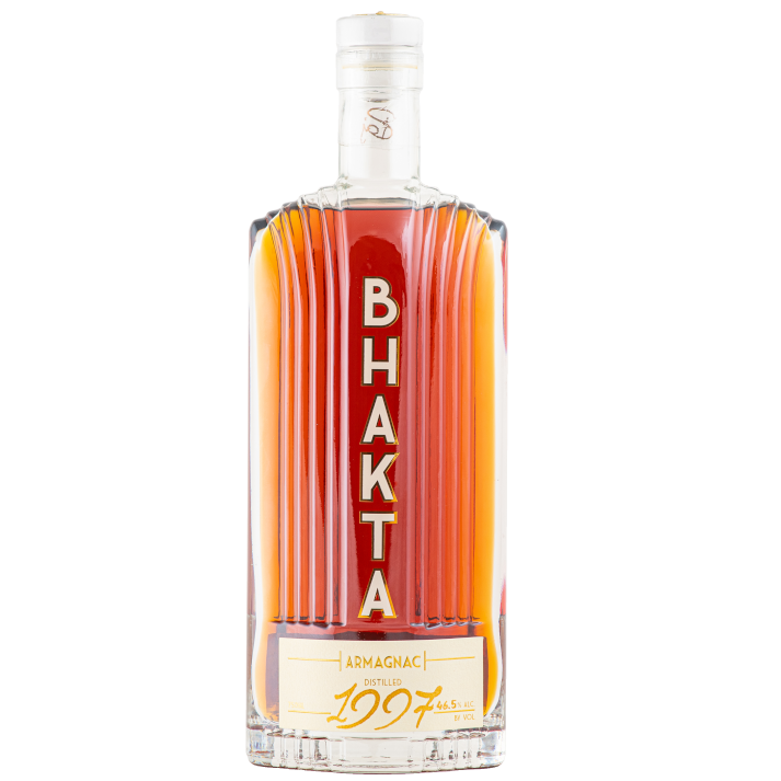 【ミニチュアブランデー】Armagnac BHAKTA 1997 Armagnac | Vintage with Dried Fruit, Orange & Spice