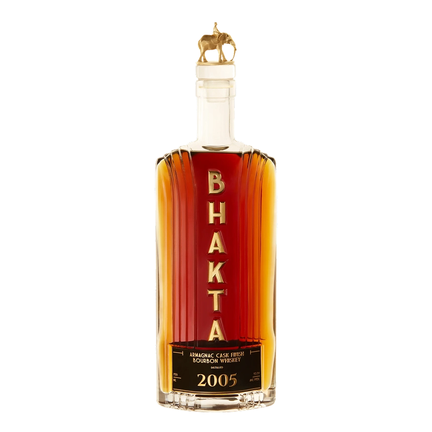 BHAKTA 2005 Bourbon bottle