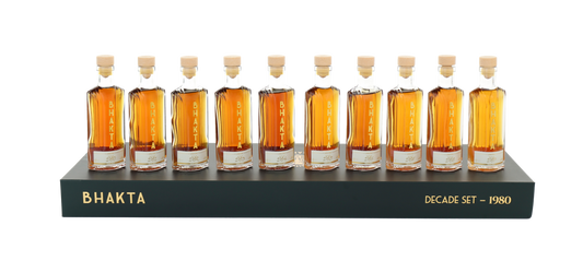 BHAKTA Armagnac 1980s 10x50ml Decade Set