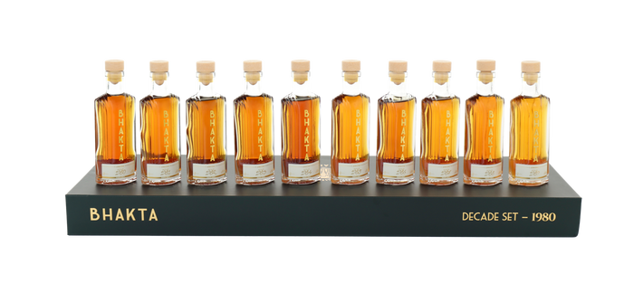 BHAKTA Armagnac 1980s 10x50ml Decade Set