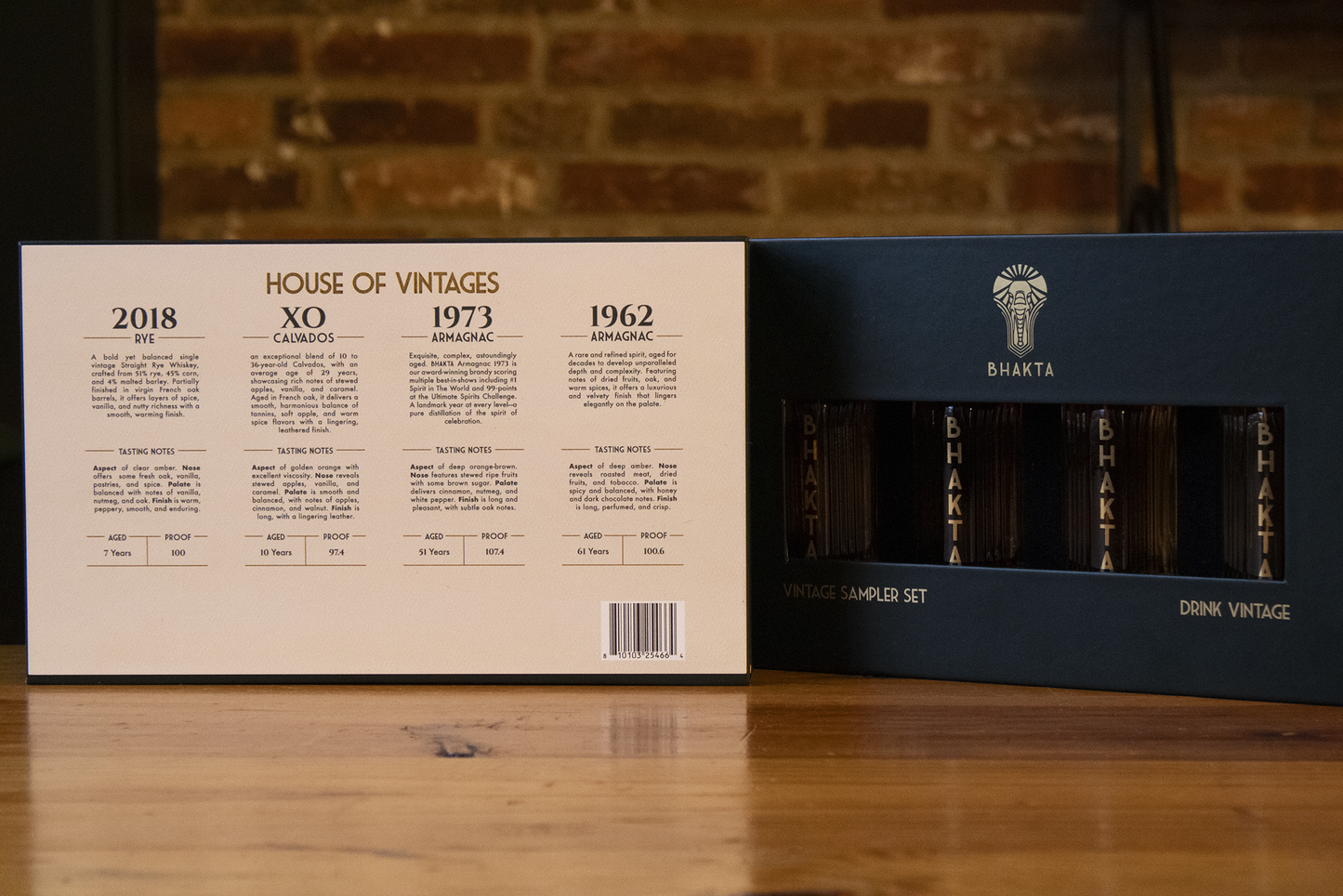 BHAKTA 1928 Deconstructed Sampler 4x50ml Set + 1928 Bundle