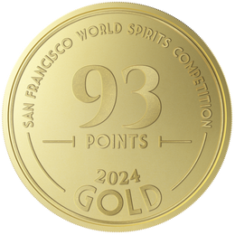 San Francisco World Spirits Competition, 93 Pts, Gold, 2024