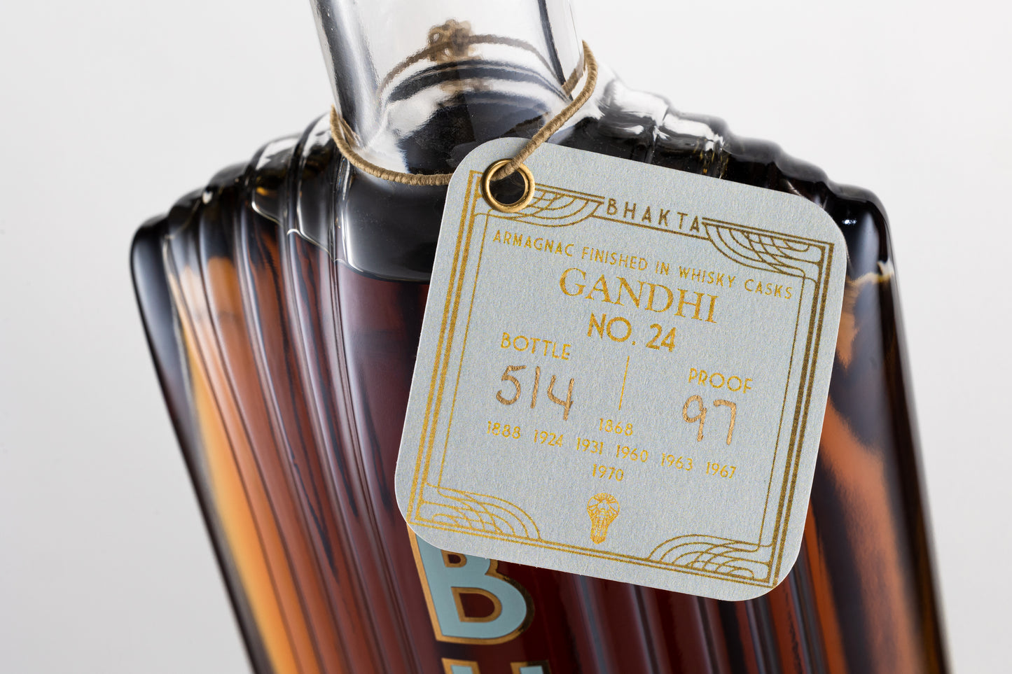 BHAKTA 50 Year Old 1868-1970 "Gandhi" Barrel 24