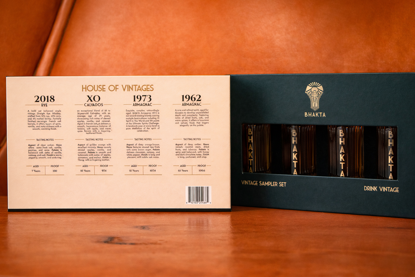 BHAKTA 1928 Vintage Components Sampler 4x50ml Set + 1928 Bundle