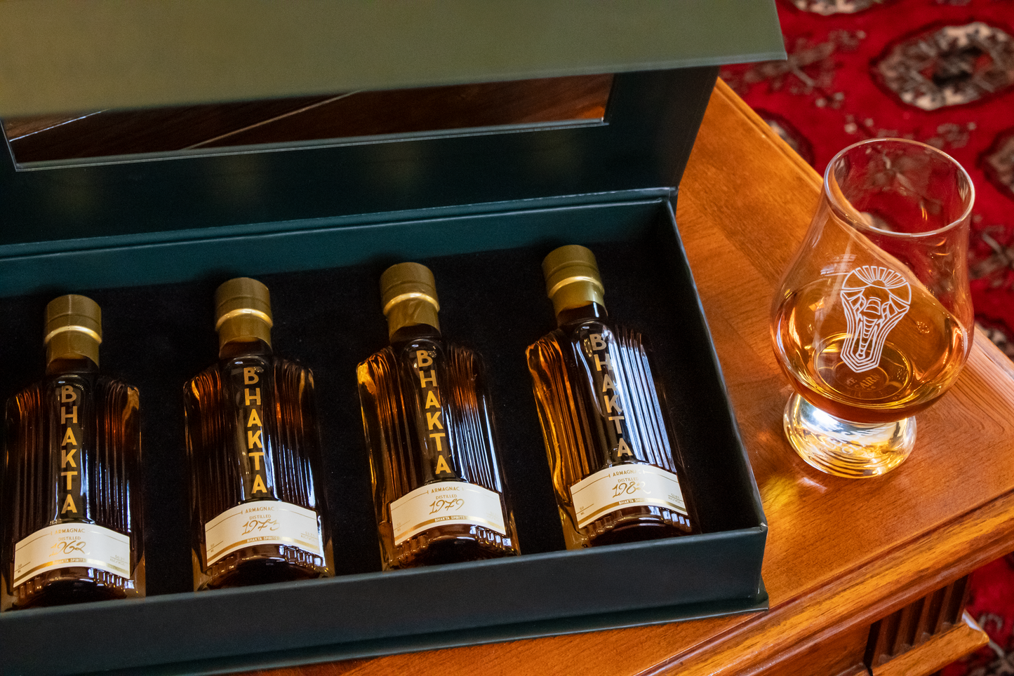 BHAKTA Vintage Armagnac Sampler 4x50ml Set