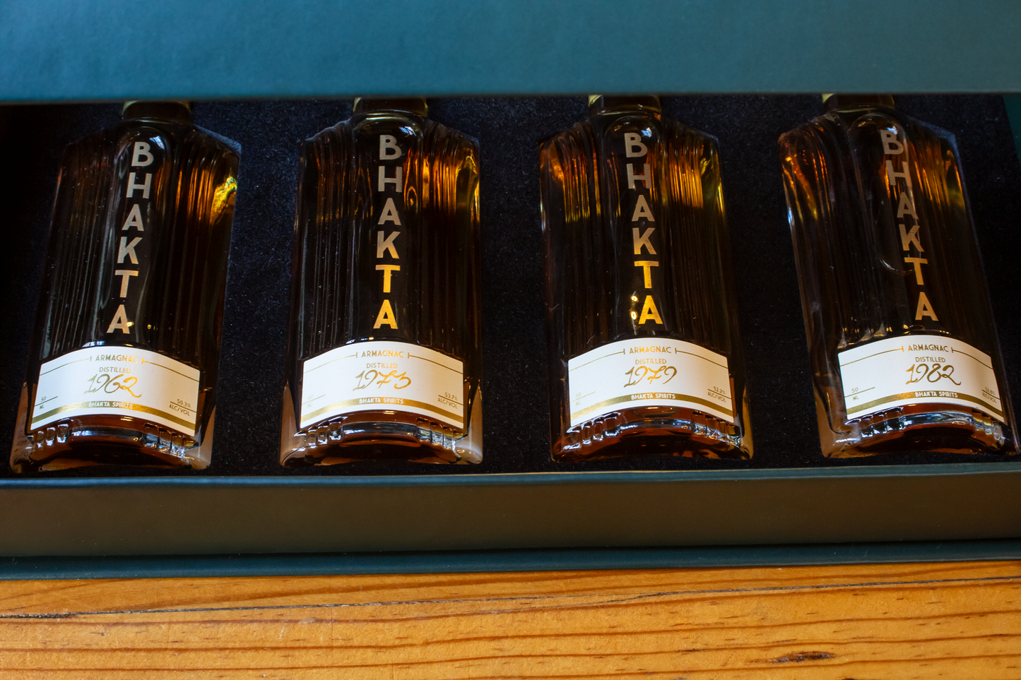 BHAKTA Vintage Armagnac Sampler 4x50ml Set